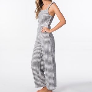 NWT Rip Curl Striped Lakeshore Jumpsuit Romper